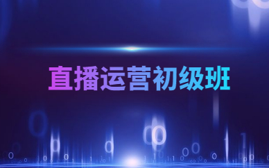 青岛直播运营初级班
