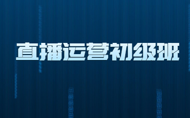 重庆直播运营初级班
