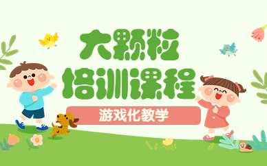 杭州下城大颗粒培训课程