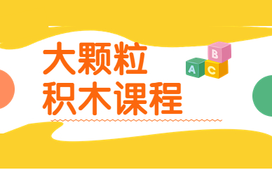 大连沙河口大颗粒积木培训